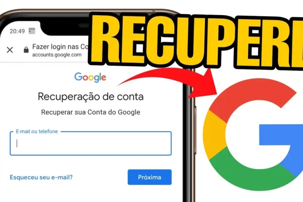 Como Recuperar uma Conta do Google