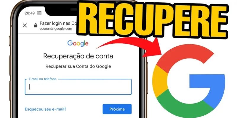 Como Recuperar uma Conta do Google