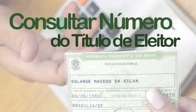 Como Saber O Número Do Título De Eleitor - GNotícias